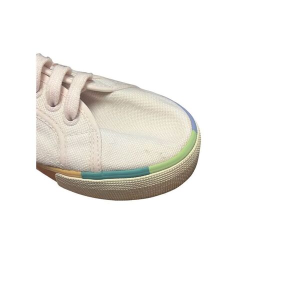 Superga Women's Rainbow Stripe Multicolor Platform Sneakers Size 10W - Picture 13 of 16